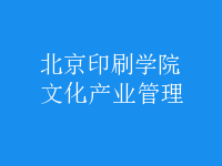 文化产业管理