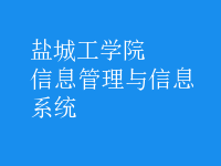 信息管理与信息系统